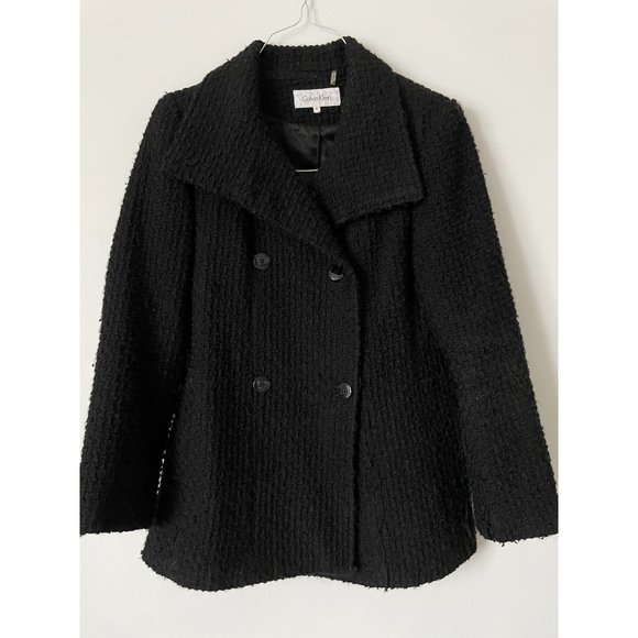 Calvin Klein Women's Wool Coat. Size S - Picture 1 of 3